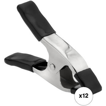 Impact 2" Steel Spring A-Clamp Kit (Black, 12-Pack)