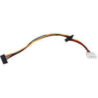 iStarUSA Molex to Two SATA Right Angle Cable