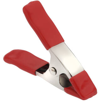 Impact 1" Steel Spring A-Clamp (Red)