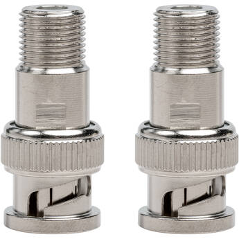 Jonard Tools BNC Male to Female CATV F Connector Adapter (Pack of 2)