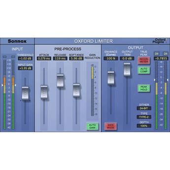 Sonnox Oxford Limiter Audio Plug-In (AAX Native)