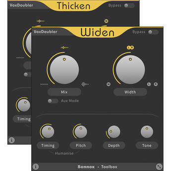 Sonnox VoxDoubler Voice Effect Audio Plug-In