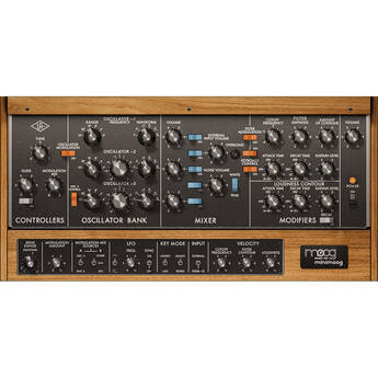 Universal Audio Moog Minimoog Plug-In Instrument