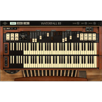 Universal Audio Waterfall B3 Organ Plug-In Instrument