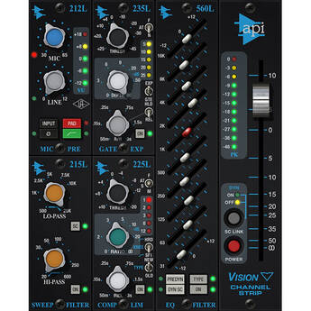 Universal Audio API Vision Channel Strip Plug-In
