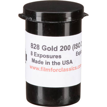 Film for Classics GOLD 200 Color Negative Film (828 Roll Film)
