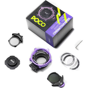 MOFAGE POCO Drop-In Filter Lens Mount Adapter Kit (PL to Sony E)