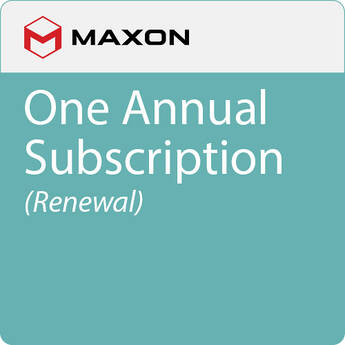 Maxon One Annual Renewal Subscription
