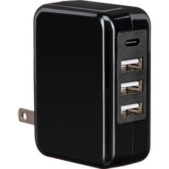 ChargeWorx 4-Port USB Travel Wall Charger