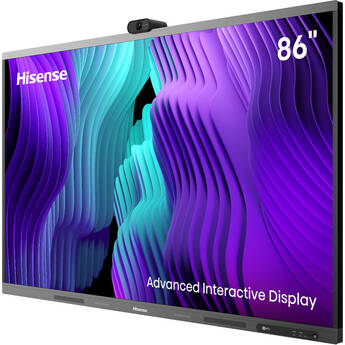 Hisense GoBoard 86MR6DE 86" UHD 4K Touchscreen Commercial Monitor with Integrated Camera
