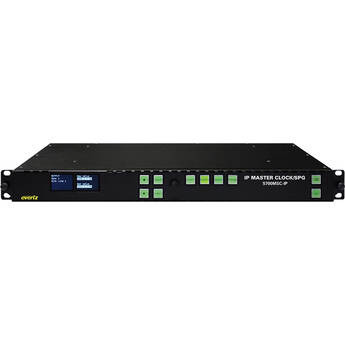 Evertz Microsystems 5700MSC-IP IP Network Grand Master Clock and Video Master Sync Generator