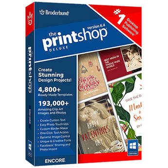 Encore The Print Shop Deluxe 6.4 (Windows, Download)