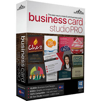 Encore Business Card Studio Pro (Download)