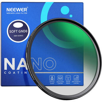 Neewer Soft-Edge Graduated ND Filter (58mm, 3-Stop)