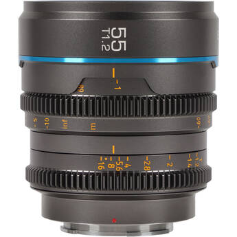 Sirui Night Walker 55mm T1.2 S35 Cine Lens (X-Mount, Gunmetal Gray)