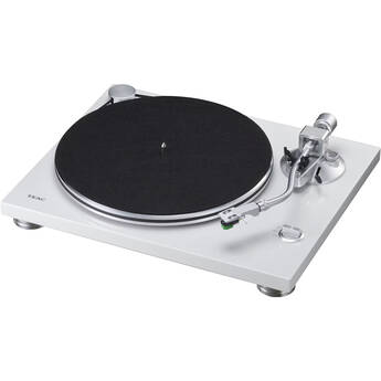 Teac TN-3B-SE Two-Speed Manual Turntable (White)