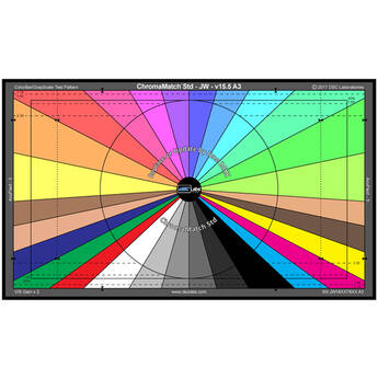 DSC Labs ChromaMatch Standard Test Chart (Handy, 10 x 6")