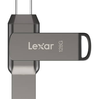 Lexar 128GB JumpDrive Dual Drive D400 USB 3.2 Gen 1 Flash Drive (USB-C / USB-A)