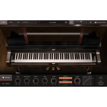 IK Multimedia Pianoverse Royal Upright Y5 Virtual Instrument Plug-In