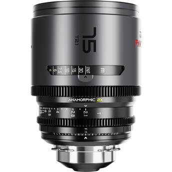 DZOFilm PAVO 75mm T2.1 2x Anamorphic Prime Lens (Neutral Coating, PL/EF Mount, Feet)