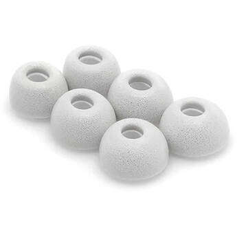 ADV. Eartune Fidelity UF-A Universal-Fit Foam Eartips (3-Pack, Small/Medium/Large, Gray)