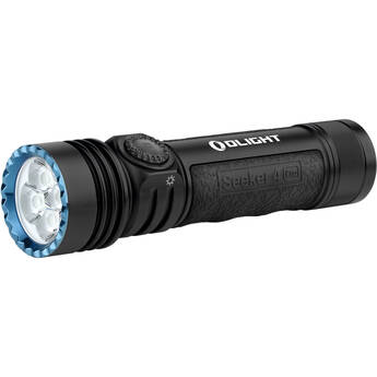 Olight Seeker 4 Pro Rechargeable LED Flashlight (Neutral White LED, Matte Black)