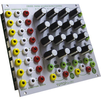 Tiptop Z8000 Matrix Sequencer/Programmer Eurorack Module (28 HP, White)