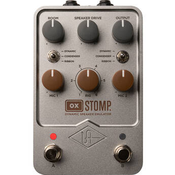 Universal Audio UAFX OX Stomp Dynamic Speaker Emulator Pedal