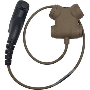 Silynx Communications U94 Chest Push-to-Talk Unit with Nexus to Motorola APX Connectivity (Tan)