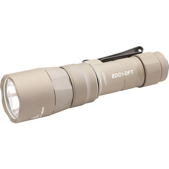 SureFire EDC1-DFT Dual-Fuel Rechargeable Flashlight (Tan)