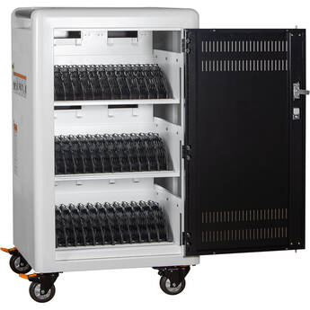 Power Technologies AC-PLUS-T-H65 PLUS Series Pre-Wired 36-Device Charging Cart (USB-C)