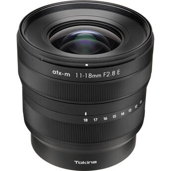 Tokina 11-18mm f/2.8 ATX-M Lens (Sony E, Black)