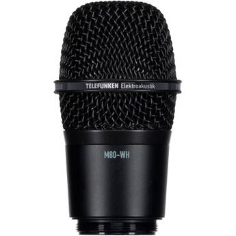Telefunken M80-WH Wireless Supercardioid Dynamic Microphone Capsule (Black)