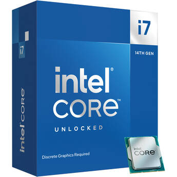 Intel i7-14700KF BX8071514700KF Replacement for Intel i7-13700KF