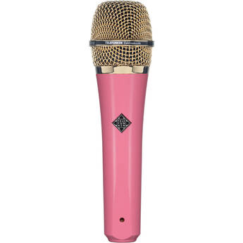 Telefunken M81 Custom Handheld Supercardioid Dynamic Microphone (Pink Body, Gold Grille)