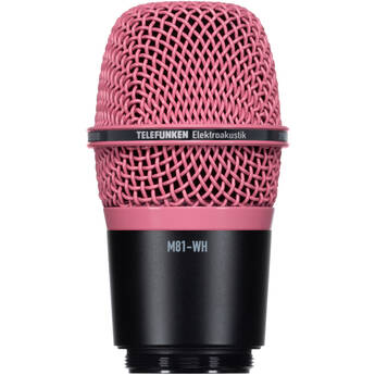 Telefunken M81-WH Wireless Supercardioid Universal Dynamic Microphone Capsule (Pink)