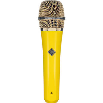 Telefunken M81 Custom Handheld Supercardioid Dynamic Microphone (Yellow Body, Gold Grille)