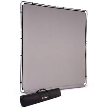 Manfrotto EzyFrame Background Set (Gray, 6.5 x 7.5')