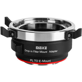 Meike Drop-In Filter Mount Adapter for ARRI PL-Mount Lens to Sony E-Mount Camera with Filters Kit