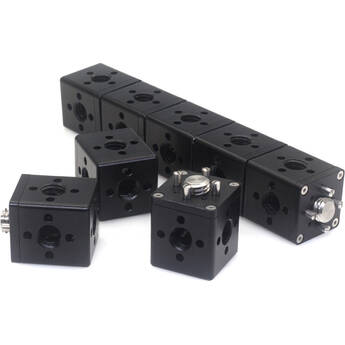 DigitalFoto Solution Limited 25mm Adapter Cube with 3/8"-16 Anti-Twist Threads & Screw