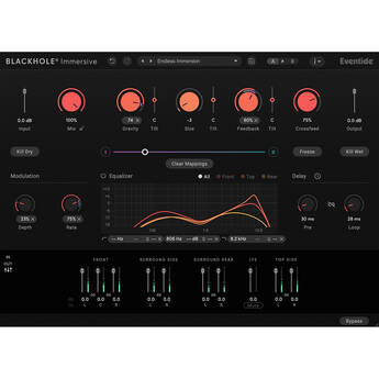Eventide Blackhole Immersive Reverb FX Plug-In