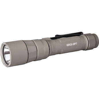 SureFire EDC2-DFT TURBO Dual-Fuel Rechargeable Flashlight (Tan)