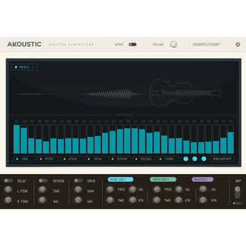 Sampleson Akoustic Additive Synthesizer Instrument Software