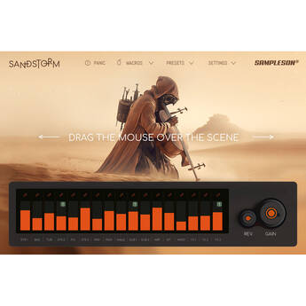 Sampleson SANDSTORM Evolving Soundscapes Virtual Instrument Software