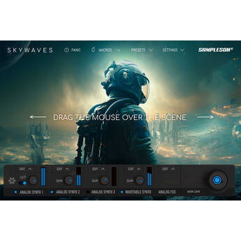 Sampleson SkyWaves Cinematic Virtual Instrument Software