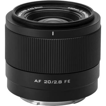 Viltrox AF 20mm f/2.8 Lens (Sony E, Black)