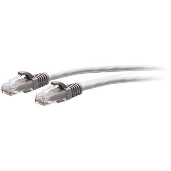 C2G Cat6a Snagless Unshielded (UTP) Slim Ethernet Network Patch Cable (10', Gray)