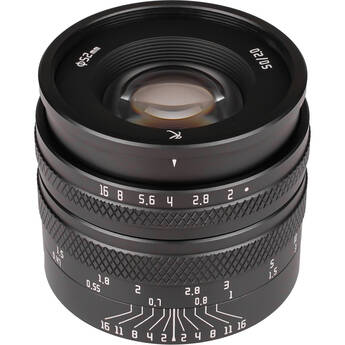 AstrHori 50mm f/2 Lens (Canon EF-M, Black)
