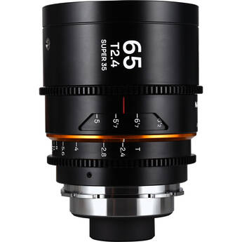 Venus Optics Laowa Nanomorph 65mm T2.4 1.5x S35 Anamorphic Lens (Canon RF, Amber Flare)