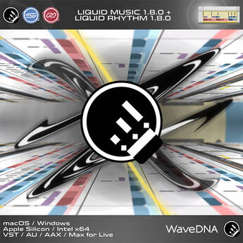 WaveDNA Melody,Harmony,Rhythm Software Suite .Liquid Music:A Complete Songwriting/Beat-Making Toolkit